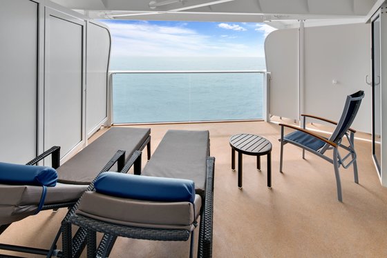 Junior Suite, balkon - Anthem of the Seas Junior Suite, balkon - Anthem of the Seas