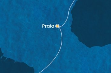 Španielsko, Kapverdy, Brazília z Las Palmas na lodi Costa Diadema